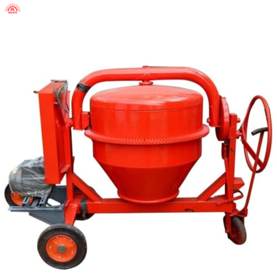 XE BỒN TRỘN MÀU ĐỎ