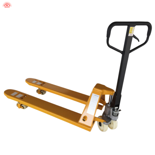 XE NÂNG PALLET MÀU  VÀNG NÂU